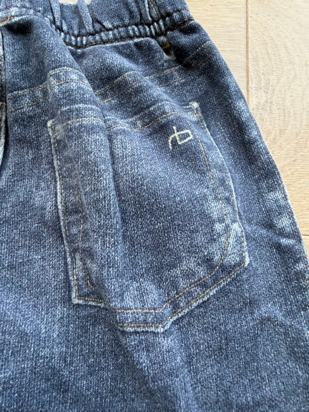 Rag & Bone Baby/Toddler Pull-On Denim Jogger Jeans 12-18M - Picture 3 of 4